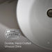 KOHLER K-14800 Vox 16-1/2" round vessel bathroom sink, white - view 2