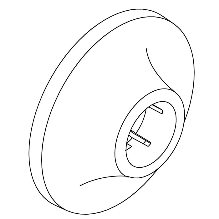 KOHLER K-1499270 Flange, vibrant brushed moderne brass