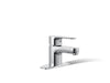 KOHLER K-16027-4 July Single-handle bathroom sink faucet, 1.2 gpm, polished chrome