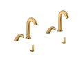Vibrant Brushed Moderne Brass