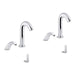 KOHLER K-181032-BB1 Oblo Curve Touchless lavatory faucets and soap dispensers for Constellation lavatory system, 0.5 gpm,...