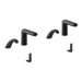 KOHLER K-181032-BK1 Kumin Curve Touchless lavatory faucets and soap dispensers for Constellation lavatory system, 0.5...