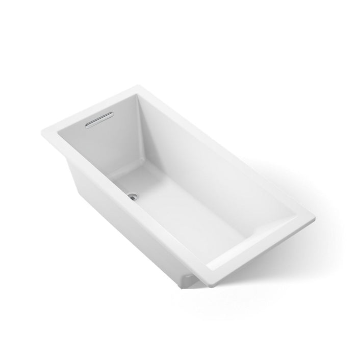 KOHLER K-1821 Underscore 66" x 32" drop-in bath, white - view 4