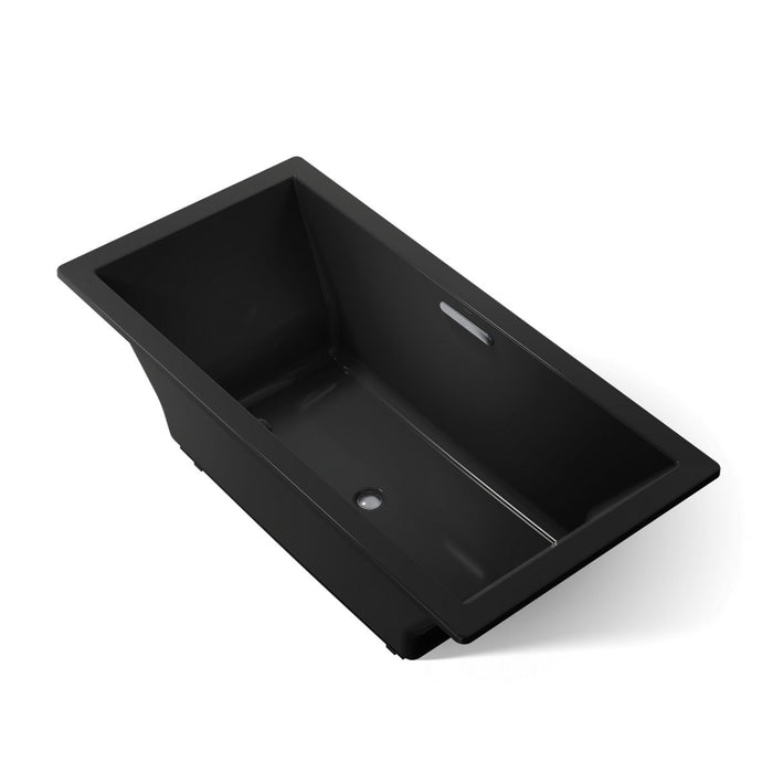 KOHLER K-1834-W1 Underscore 72" x 36" drop-in bath with Bask heated surface