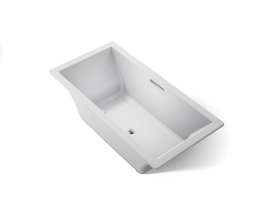 KOHLER K-1834-W1 Underscore 72" x 36" drop-in bath with Bask heated surface