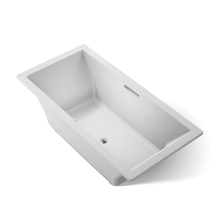 KOHLER K-1834-W1 Underscore 72" x 36" drop-in bath with Bask heated surface
