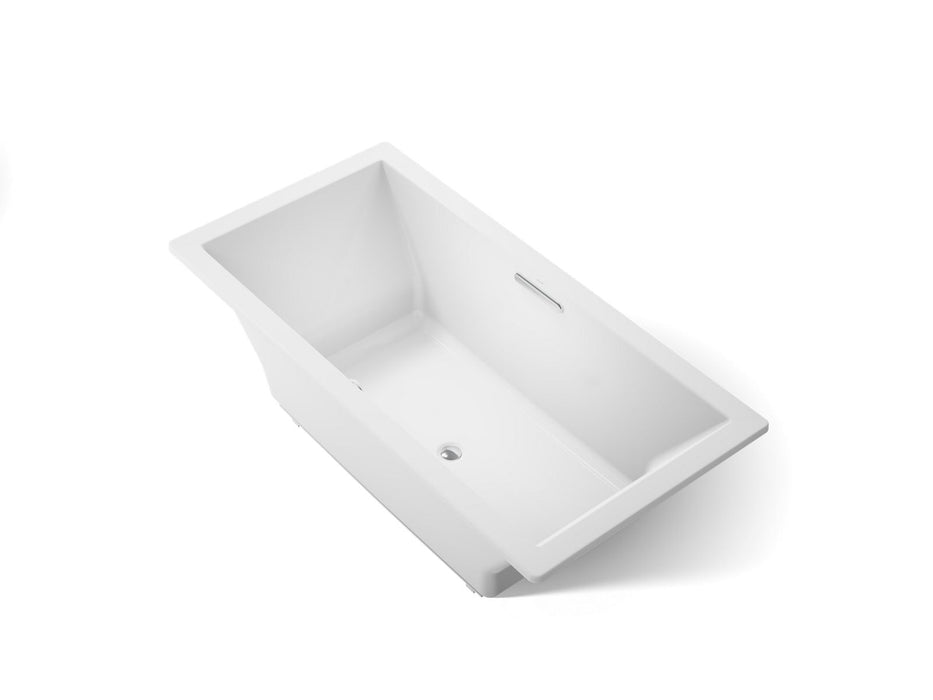 KOHLER K-1834-W1 Underscore 72" x 36" drop-in bath with Bask heated surface