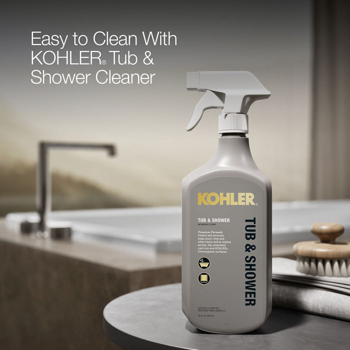 KOHLER K-1834-W1 Underscore 72" x 36" drop-in bath with Bask heated surface
