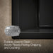 KOHLER K-1835-GH Underscore 72" x 36" drop-in Heated BubbleMassage air bath, black black - view 5