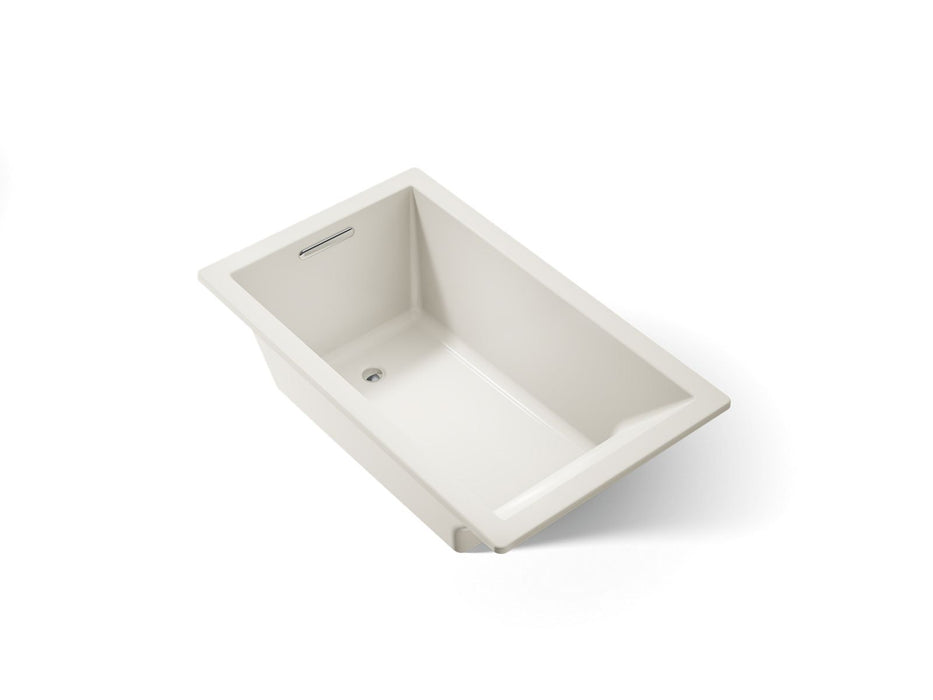 KOHLER K-1848 Underscore 60" x 36" drop-in bath, biscuit