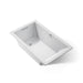 KOHLER K-1848-W1 Underscore 60" x 36" drop-in bath with Bask heated surface, ice grey - view 4