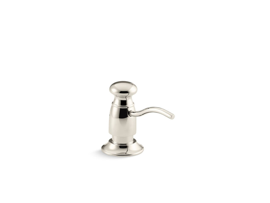 KOHLER K-1894-C Traditional soap/lotion dispenser, vibrant polished nickel