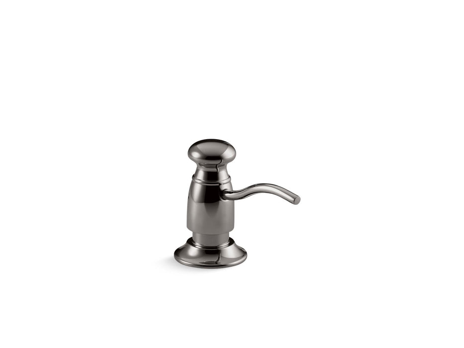 KOHLER K-1894-C Traditional soap/lotion dispenser, vibrant titanium