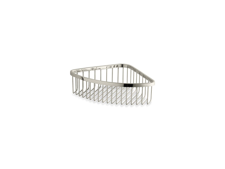 KOHLER K-1897 Large shower basket, vibrant polished nickel