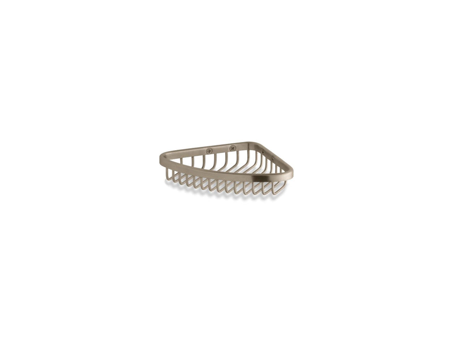 KOHLER K-1898 Small shower basket, vibrant brushed bronze