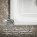 KOHLER K-19017-2 Glen Falls 25" top-/undermount single-bowl utility sink, white - view 2