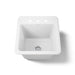 KOHLER K-19022-3 Park Falls 21" top-/undermount single-bowl utility sink, white