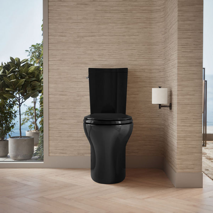 KOHLER K-19042 Persuade Curv Toilet tank, dual-flush, black black - view 2