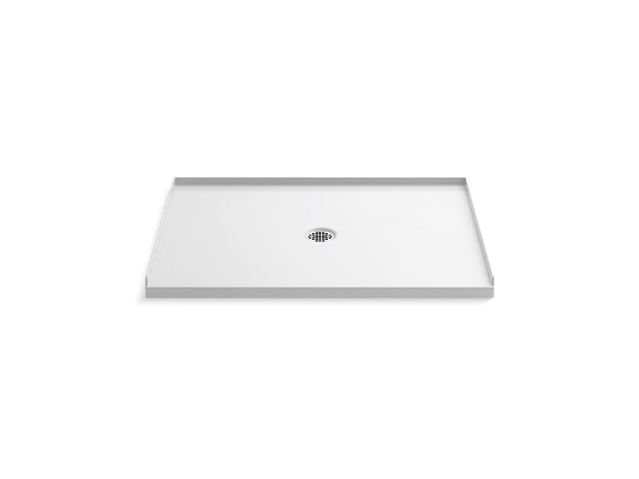 KOHLER K-1935-0 Ballast 48" x 36" Alcove Shower Base, Center Drain, white