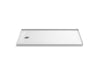 KOHLER K-1937-0 K-1937 Ballast 60" x 32" Alcove Shower Base, Left Drain, white