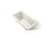 KOHLER K-1946 Archer 60" x 30" drop-in bath, biscuit
