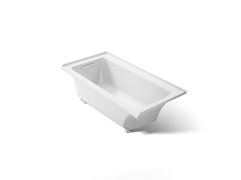 KOHLER K-1946-L Archer 60" x 30" alcove bath, left drain, white