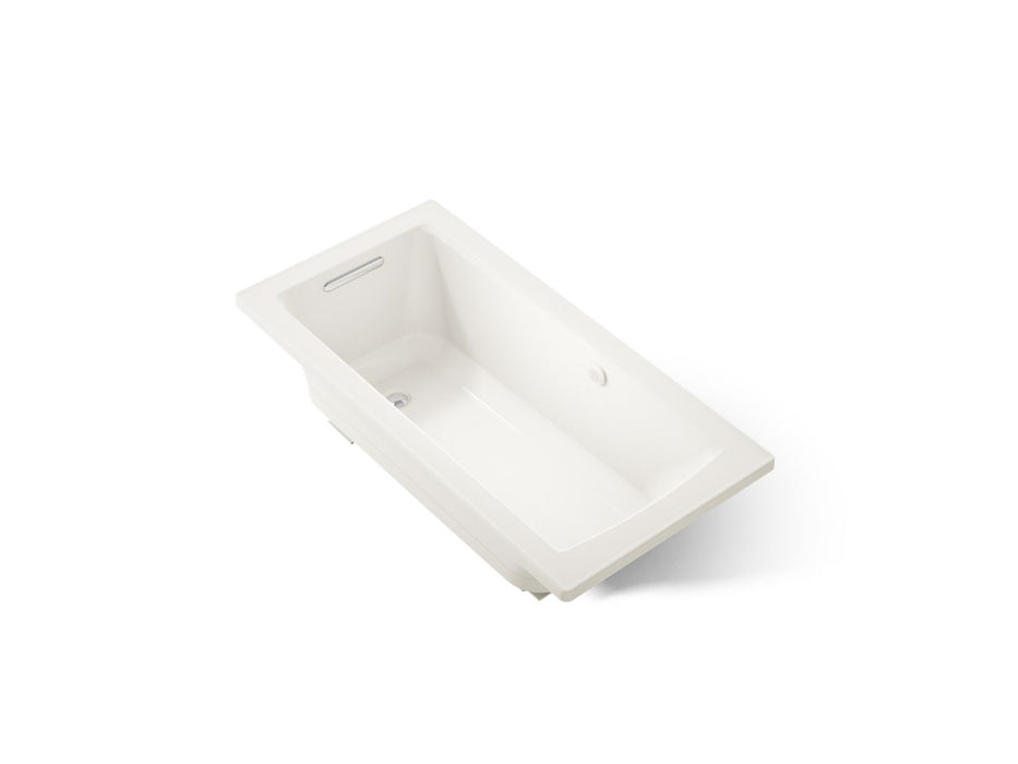 KOHLER K-1947-GH Archer 60" x 30" drop-in Heated BubbleMassage air bath, biscuit