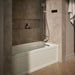 KOHLER K-1947-GHRA Archer 60" x 30" alcove Heated BubbleMassage air bath, right drain, biscuit - view 3