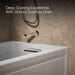 KOHLER K-1947-GHRA Archer 60" x 30" alcove Heated BubbleMassage air bath, right drain, ice grey - view 4