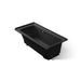 KOHLER K-1947-GHRF Archer 60" x 30" alcove Heated BubbleMassage air bath, right drain, black black