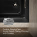 KOHLER K-1947-GHRF Archer 60" x 30" alcove Heated BubbleMassage air bath, right drain, black black - view 5