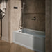KOHLER K-1947-LA Archer 60" x 30" alcove whirlpool bath, left drain, ice grey - view 3