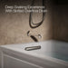 KOHLER K-1947-LA Archer 60" x 30" alcove whirlpool bath, left drain, ice grey - view 4