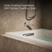 KOHLER K-1947-LH Archer 60" x 30" alcove heated whirlpool bath, left drain, biscuit - view 4