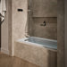 KOHLER K-1947-LH Archer 60" x 30" alcove heated whirlpool bath, left drain, ice grey - view 3