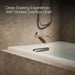 KOHLER K-1947-LW Archer 60" x 30" alcove whirlpool bath with Bask heated surface, left drain, biscuit - view 4
