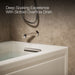 KOHLER K-1947-RAW Archer 60" x 30" alcove whirlpool bath with Bask heated surface, right drain, biscuit - view 4