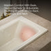 KOHLER K-1947-W1 Archer 60" x 30" drop-in whirlpool bath with Bask heated surface, biscuit - view 5