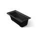 KOHLER K-1947-XHGHR Archer 60" x 30" alcove Heated BubbleMassage air bath and whirlpool, right drain, black black