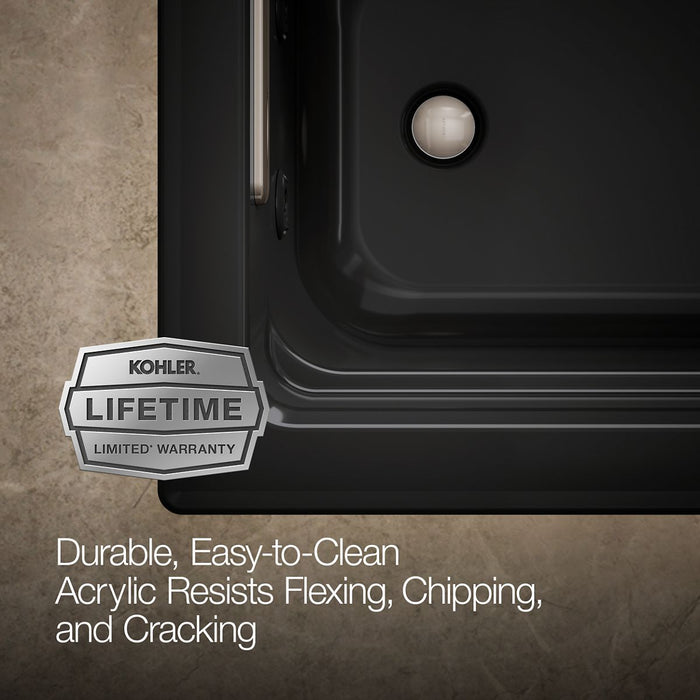 KOHLER K-1949 Archer 66" x 32" drop-in whirlpool