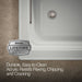 KOHLER K-1949-GH Archer 66" x 32" drop-in Heated BubbleMassage air bath, ice grey - view 5