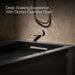KOHLER K-1949-GHRA Archer 66" x 32" alcove Heated BubbleMassage air bath, right drain, black black - view 5