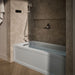KOHLER K-1949-HLA Archer 66" x 32" alcove heated whirlpool, left hand, ice grey - view 3