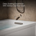 KOHLER K-1949-RAW Archer 66" x 32" alcove whirlpool bath with Bask heated surface, right drain, white - view 4
