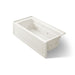 KOHLER K-1949-XGHRA Archer 66" x 32" alcove Heated BubbleMassage air bath and whirlpool, right drain, biscuit