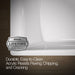 KOHLER K-1958-GHW Stargaze 72" x 36-1/4" freestanding Heated BubbleMassage air bath with Bask heated surface and straight...