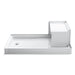 KOHLER K-1979 Tresham 60" x 36" alcove shower base, left drain, white