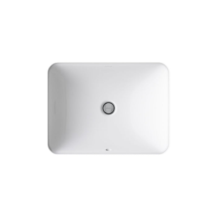 KOHLER K-20000 Caxton 20-1/2" rectangular undermount bathroom sink