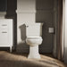 KOHLER K-20110 Brevia Quiet-Close elongated toilet seat, biscuit - view 4