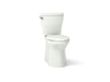 KOHLER K-20197 Betello ComForteeight Two-piece elongated 1.28 gpf chair height toilet, dune